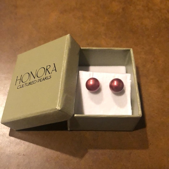 Honora Cultured Pearl Earrings - Picture 1 of 8